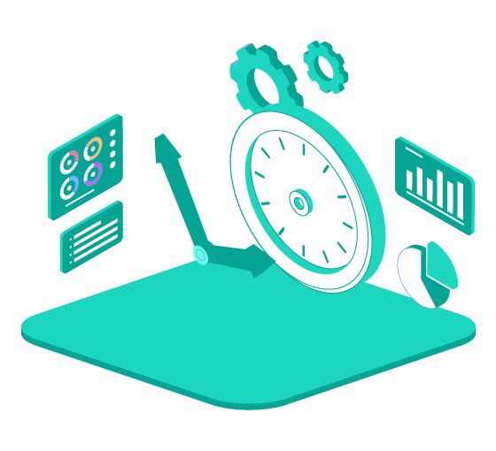 Isometric time attendance concept